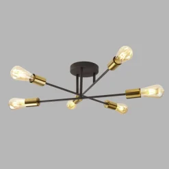 Best Searchlight Armstrong Ø64 plafond Mattsvart