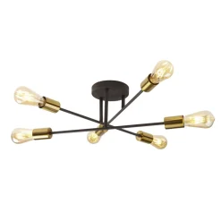 Best Searchlight Armstrong Ø64 plafond Mattsvart