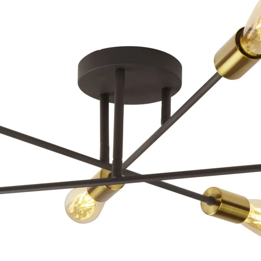 Best Searchlight Armstrong Ø64 plafond Mattsvart