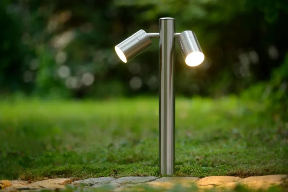 Sale Lucide Arne-Led 50cm pollare Satin krom
