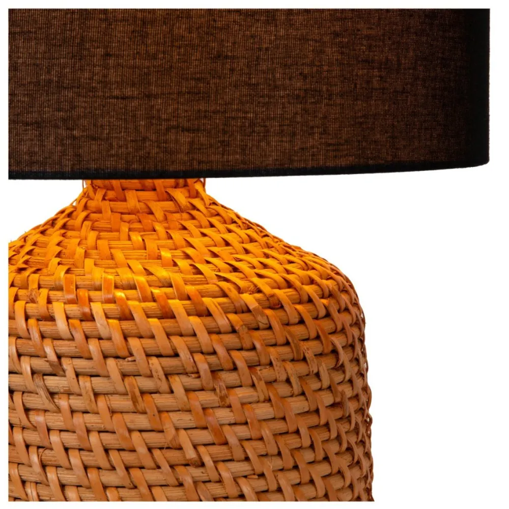 Outlet Lucide Arrah 50cm bordslampa Natur