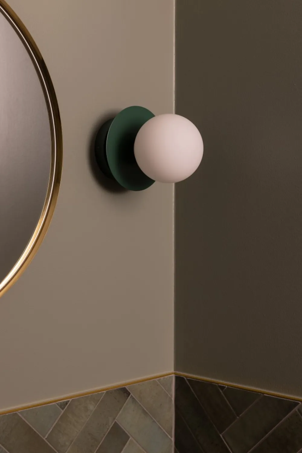 Outlet Globen Lighting Art Deco Ø16 badrumslampa