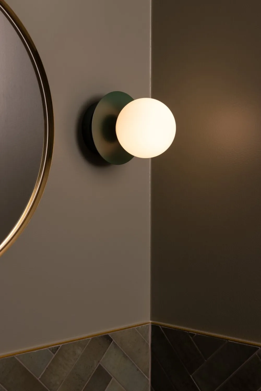 Outlet Globen Lighting Art Deco Ø16 badrumslampa