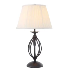 Sale Elstead Lighting Artisan 55cm bordslampa Svart