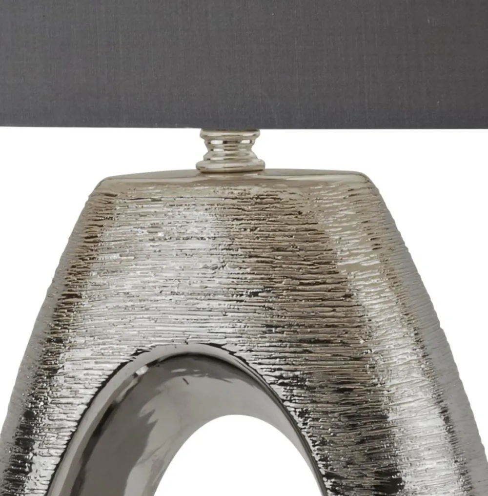 Hot Searchlight Artisan 60cm bordslampa Krom