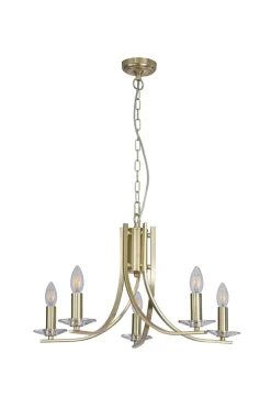 Hot Searchlight Ascona Ø62 taklampa Mässing