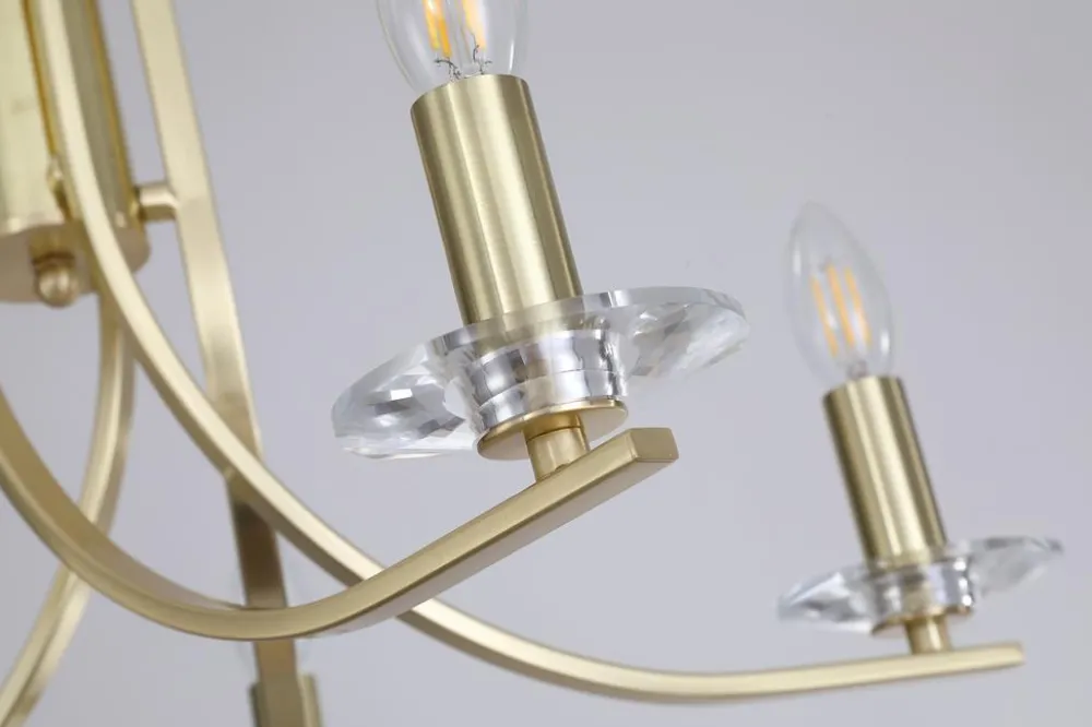 Hot Searchlight Ascona Ø62 taklampa Mässing