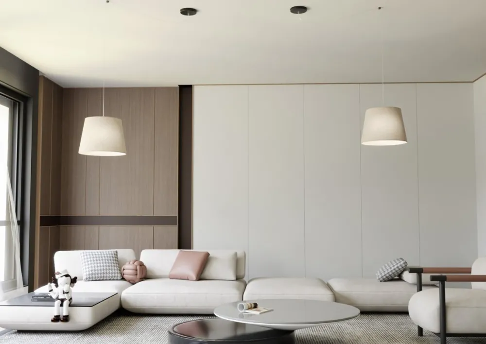 Emibig Lighting Ascot Ø38 taklampa Beige