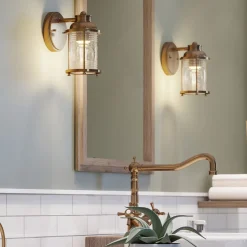 Outlet Elstead Lighting Ashland Bay 20cm badrumslampa