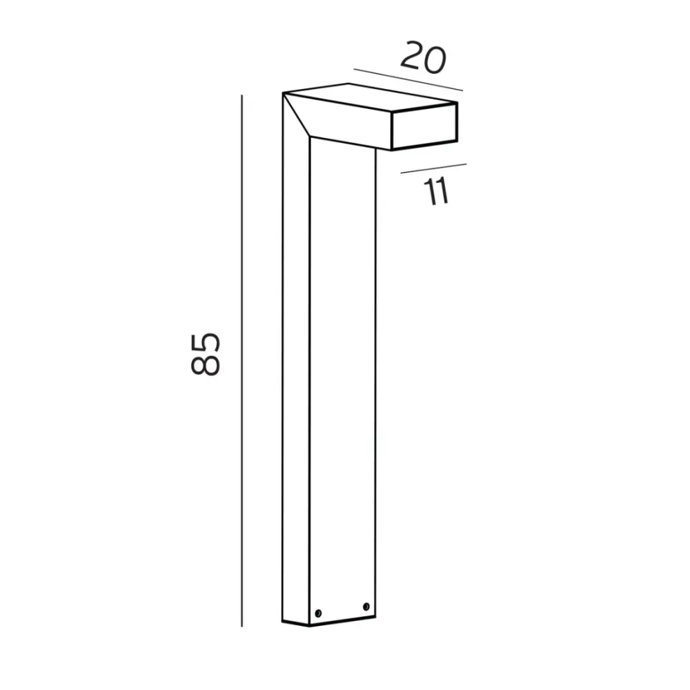 Norlys Asker 85cm pollare