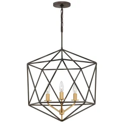Hot Elstead Lighting Astrid Ø50 taklampa Matt brons
