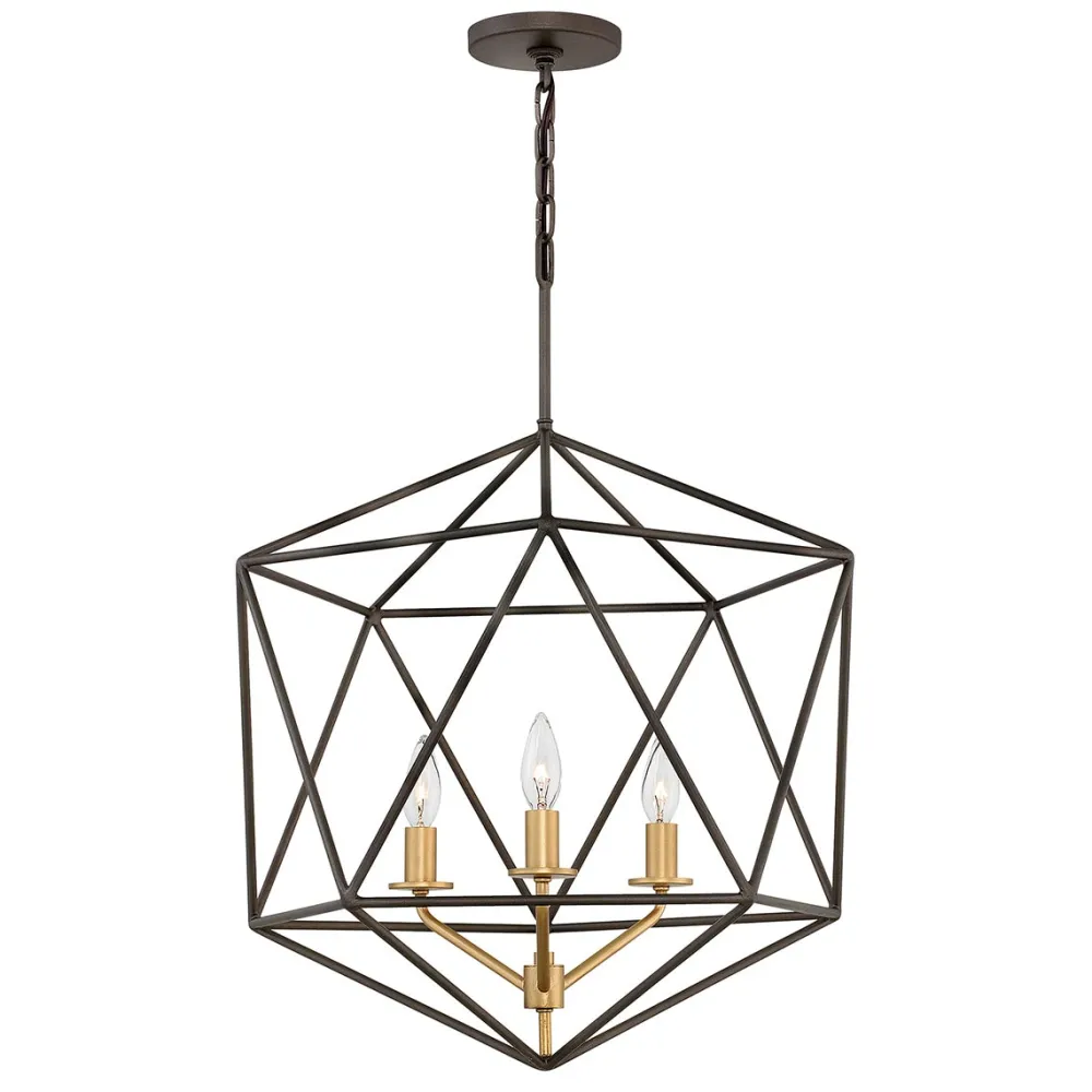 Hot Elstead Lighting Astrid Ø50 taklampa Matt brons