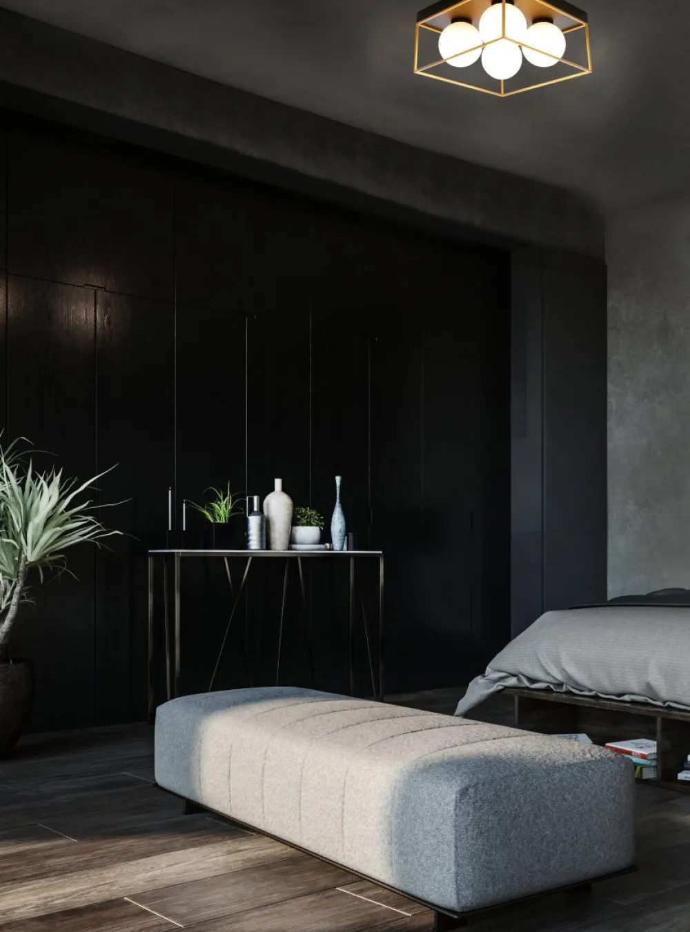 Hot Aneta Lighting Astro 28cm plafond Svart