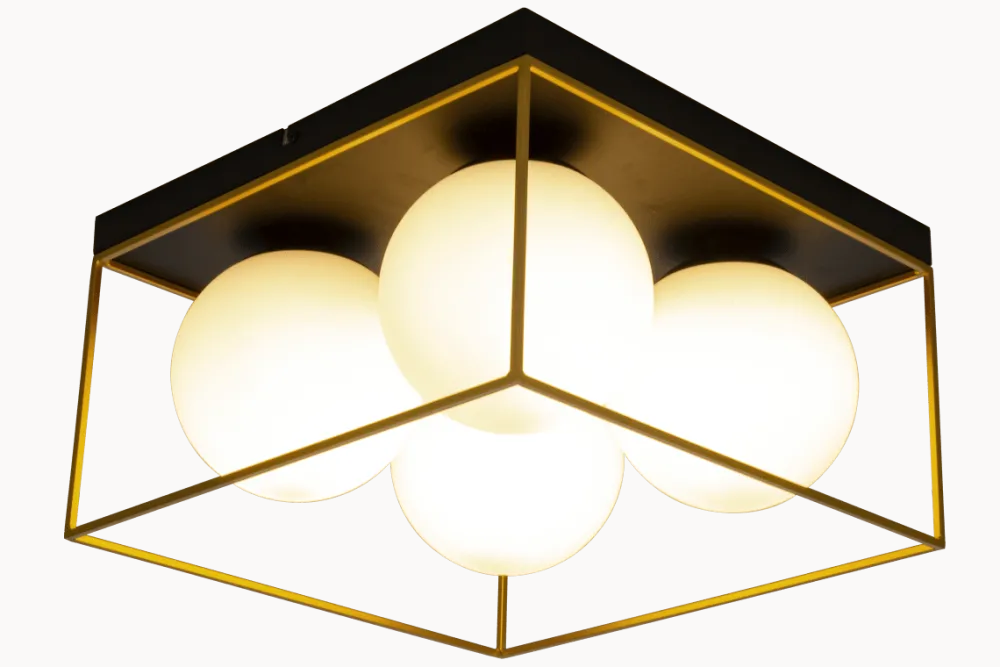 Best Aneta Lighting Astro 36cm plafond Svart