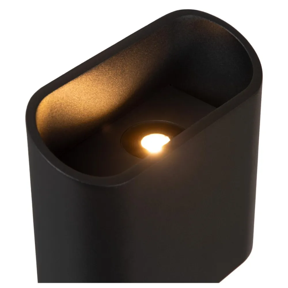 Outlet Lucide Atila utelampa Svart