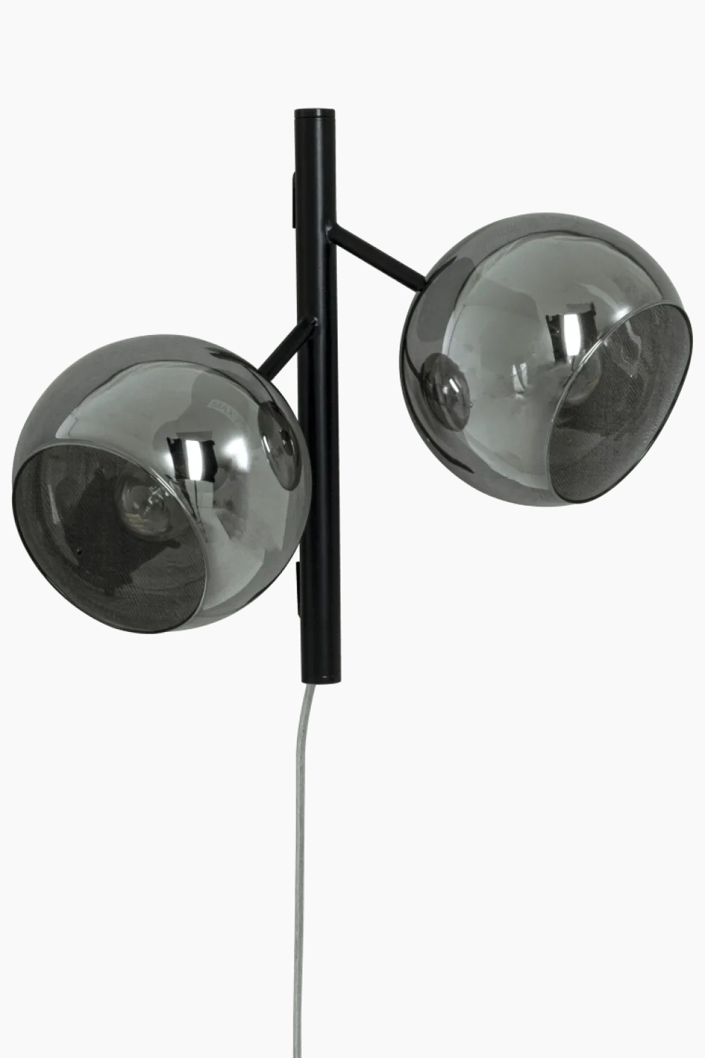 Online Aneta Lighting Atom 33cm vägglampa Rökgrå