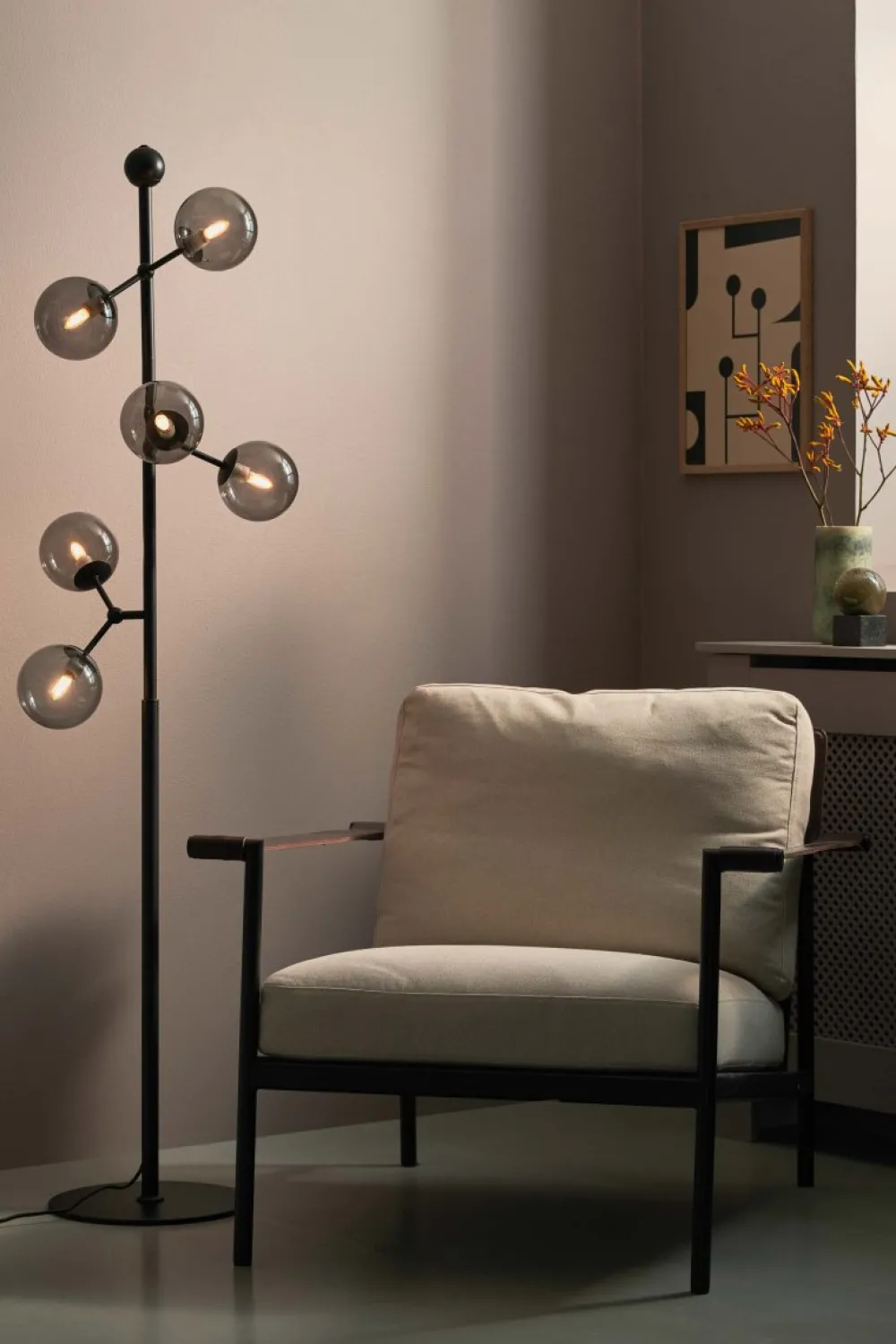 Online Halo Design Atom golvlampa