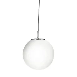 Searchlight Atom Ø25 taklampa Vit/silver