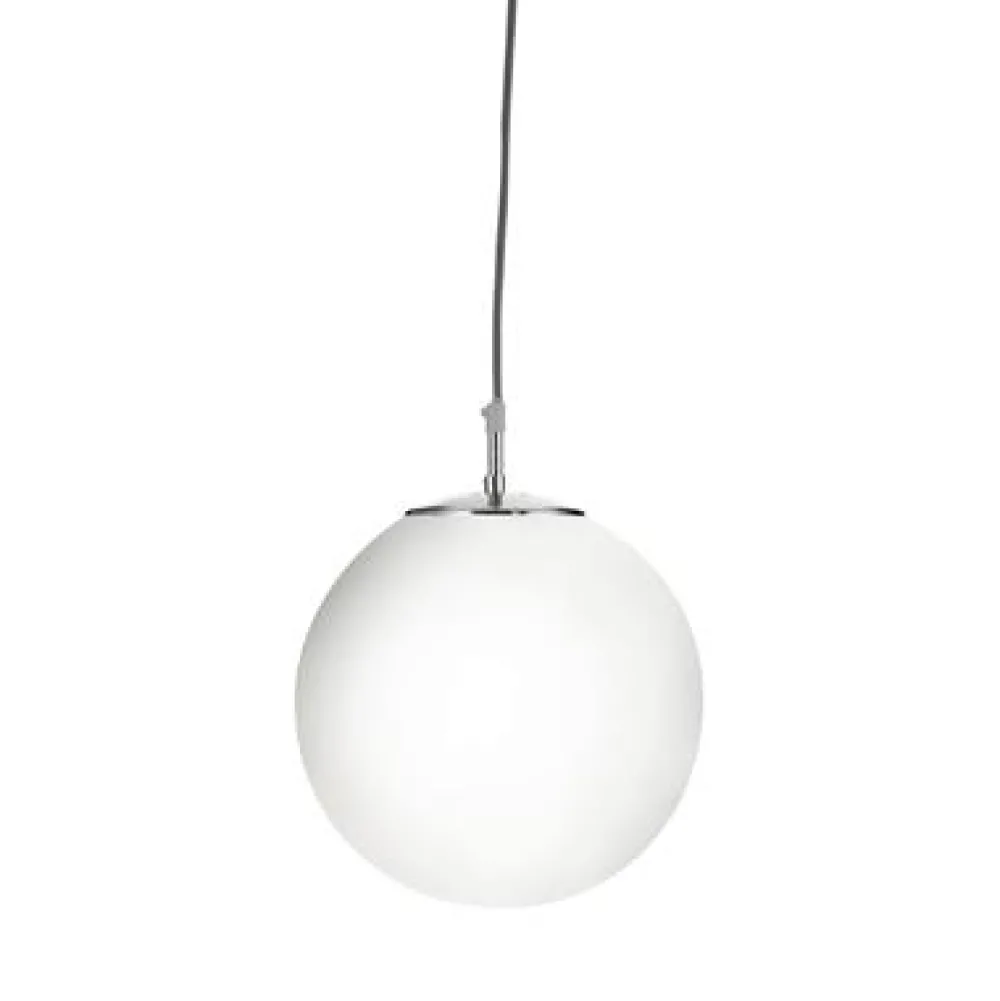 Searchlight Atom Ø25 taklampa Vit/silver