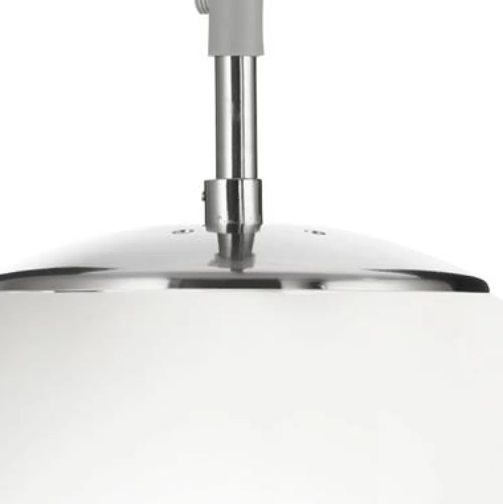 Searchlight Atom Ø25 taklampa Vit/silver