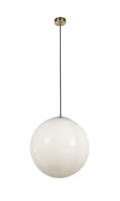 Discount Searchlight Atom Ø40 taklampa Vit/mässing