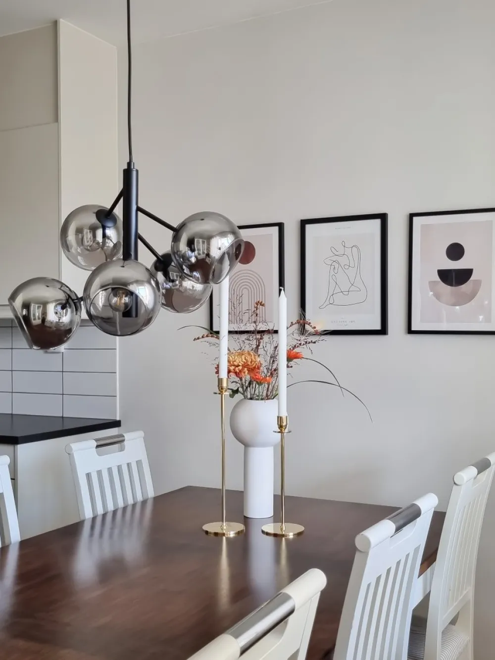 New Aneta Lighting Atom Ø48 taklampa Rökfärgad