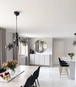 New Aneta Lighting Atom Ø48 taklampa Rökfärgad
