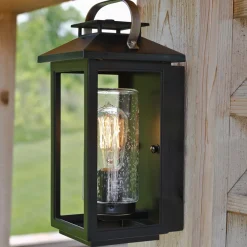 New Elstead Lighting Atwater 35cm utelampa