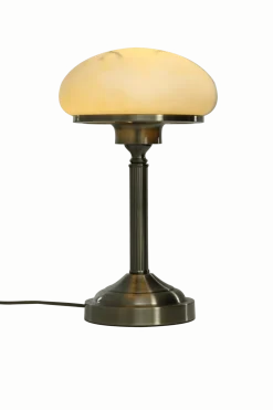 Online Aneta Lighting August 38cm bordslampa Antikmässing