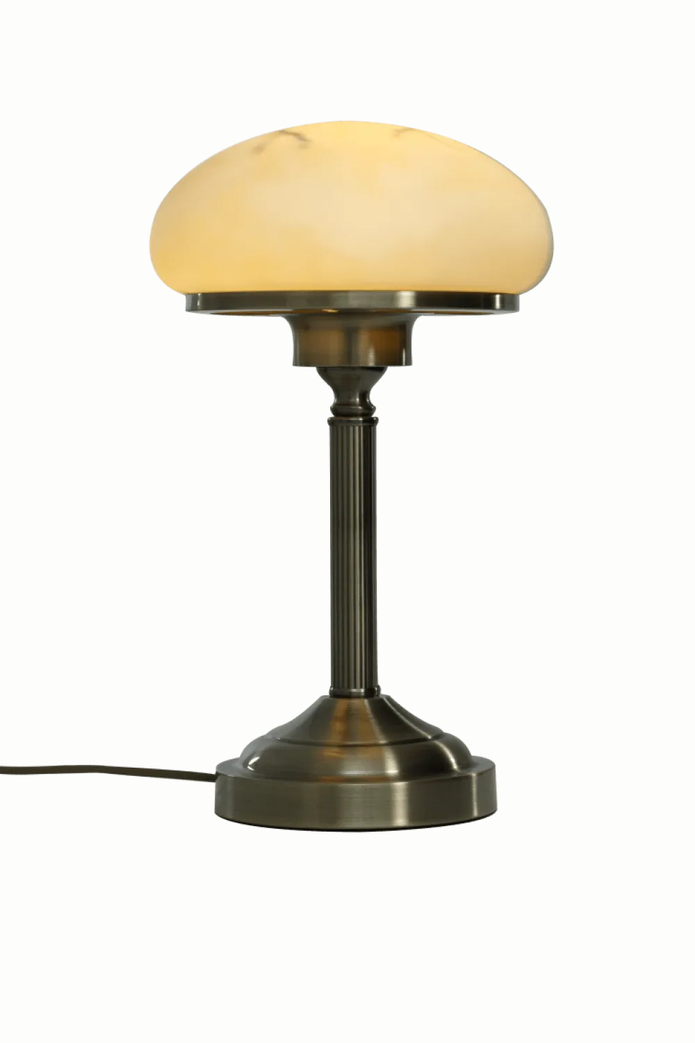 Online Aneta Lighting August 38cm bordslampa Antikmässing