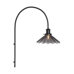 Outlet PR Home August 25cm vägglampa Svart