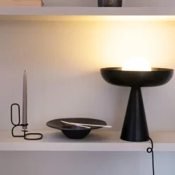 Hot Dyberg Larsen Ava 35cm bordslampa Svart
