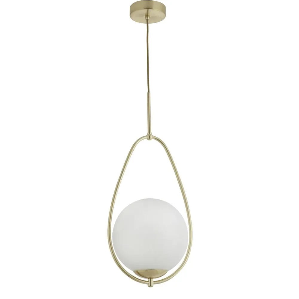Clearance Searchlight Avalon Ø23 taklampa Guld