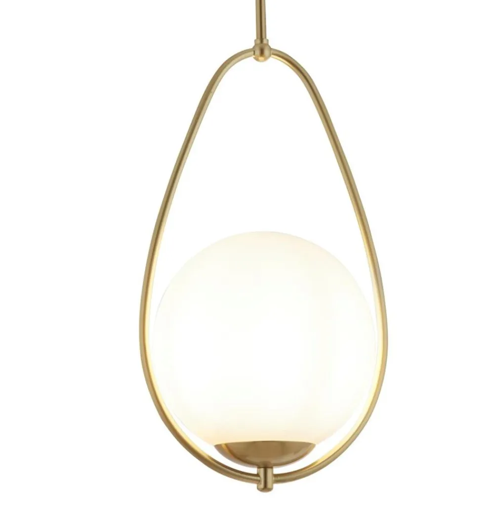Clearance Searchlight Avalon Ø23 taklampa Guld