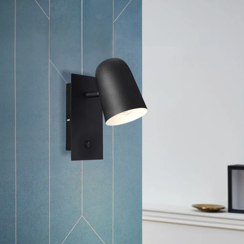 Discount Brilliant Ayr läslampa Svart
