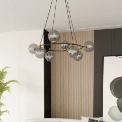 Clearance Emibig Lighting Azura Ø75 taklampa Rökfärgad