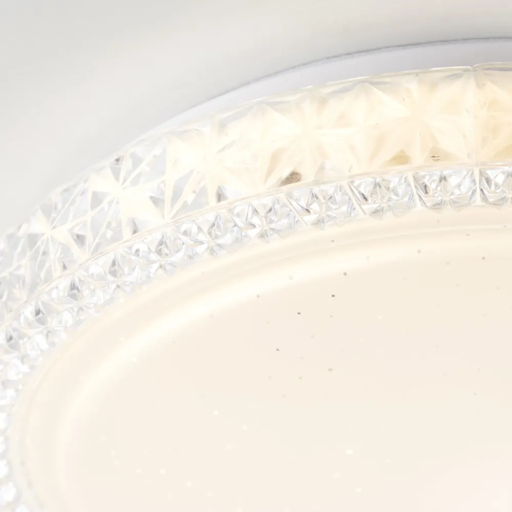 Brilliant Badria Ø30 plafond Vit