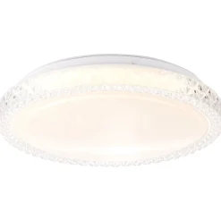 Brilliant Badria Ø30 plafond Vit