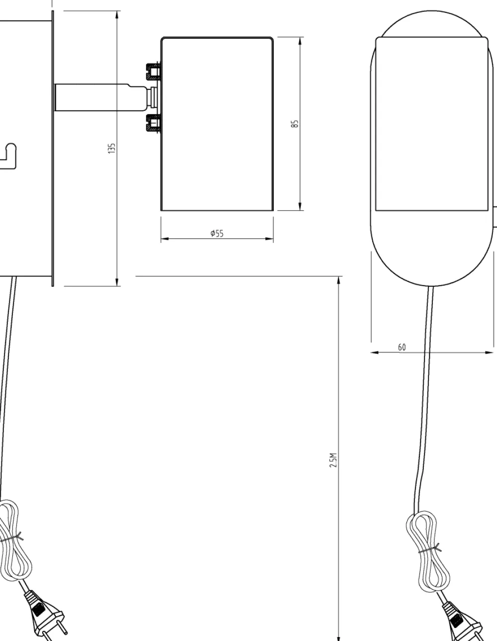 Outlet Aneta Lighting Balder läslampa