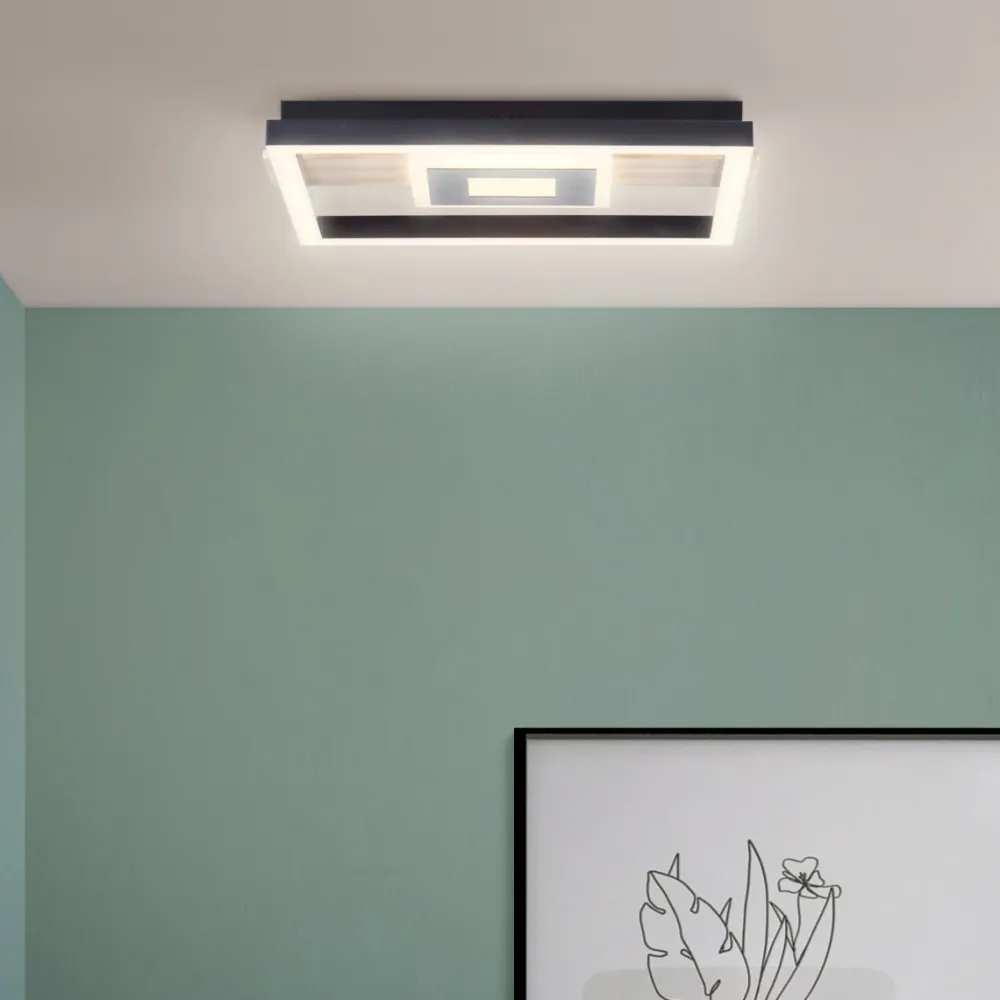 Sale Brilliant Baldo 30cm plafond Svart