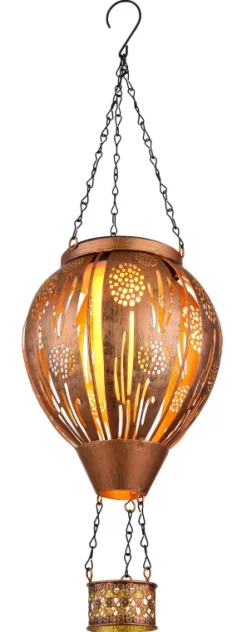 Clearance Globo Lighting Balloon solcellslampa Koppar