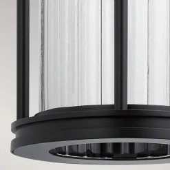 New Elstead Lighting Barras utelampa Svart