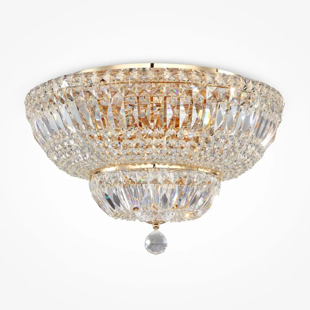 Discount Maytoni Basfor Ø45 kristall Guld