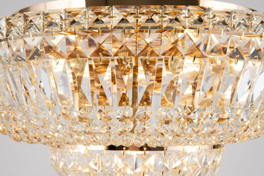 Discount Maytoni Basfor Ø45 kristall Guld