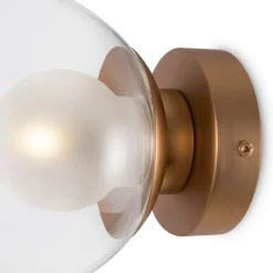 Best Maytoni Basic form Ø15 vägglampa Guld