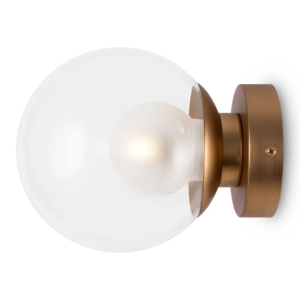 Best Maytoni Basic form Ø15 vägglampa Guld