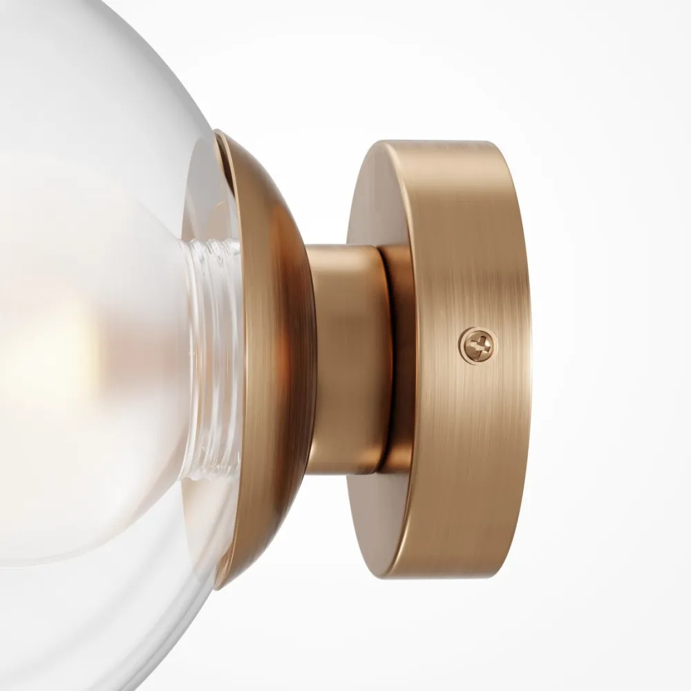 Best Maytoni Basic form Ø20 vägglampa Guld