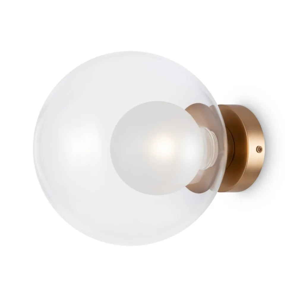 Best Maytoni Basic form Ø20 vägglampa Guld