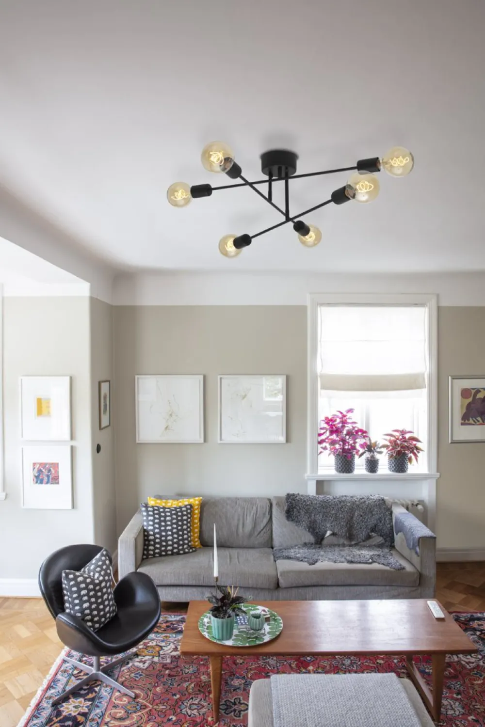 Clearance Cottex Baton 68cm plafond Svart