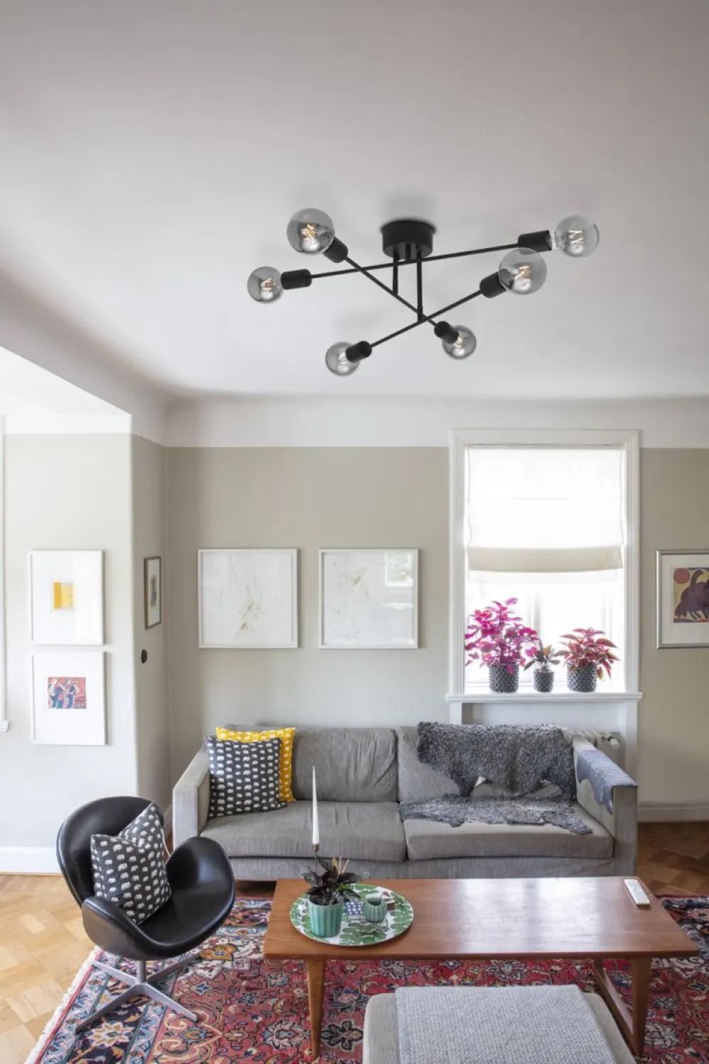 Clearance Cottex Baton 68cm plafond Svart